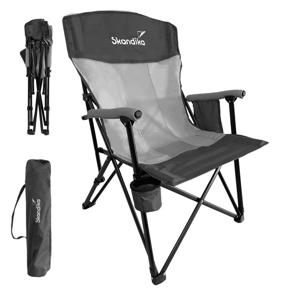 SKANDIKA Chaise de camping Kevo