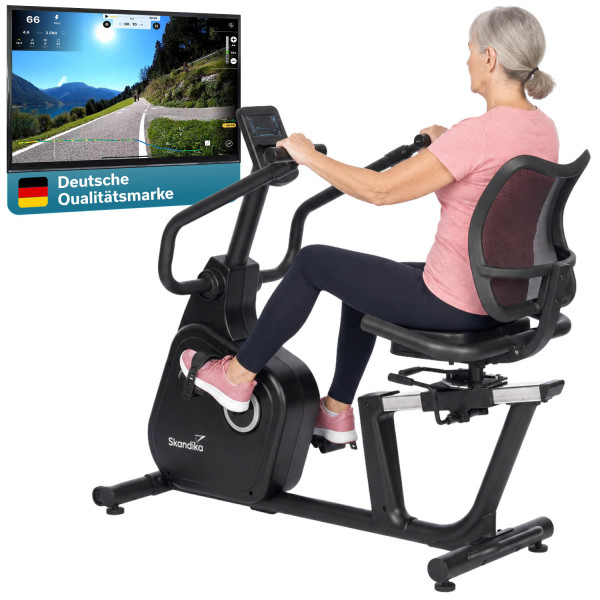 Vélo d'appartement semi-allongé Cykling P12 Comfort