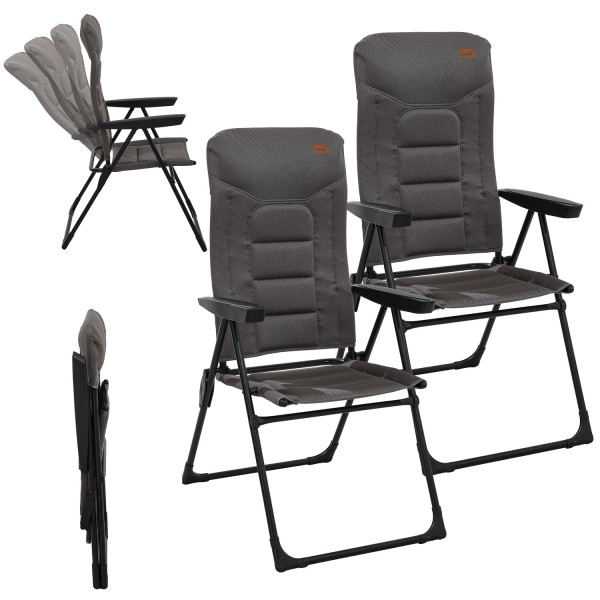Fauteuil de camping Kvist Lot de 2