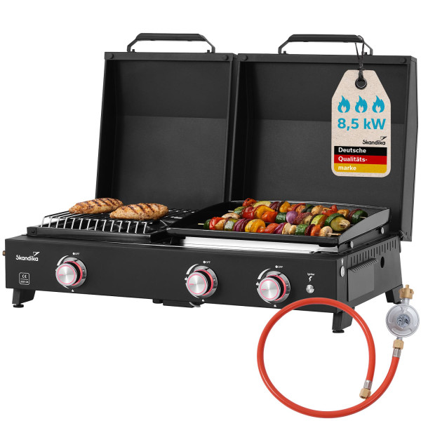 Plancha Grill Eldur 3 brûleurs Plus