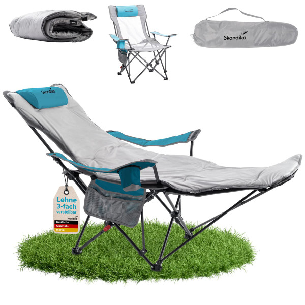 Toras Chaise pliante avec repose-peids