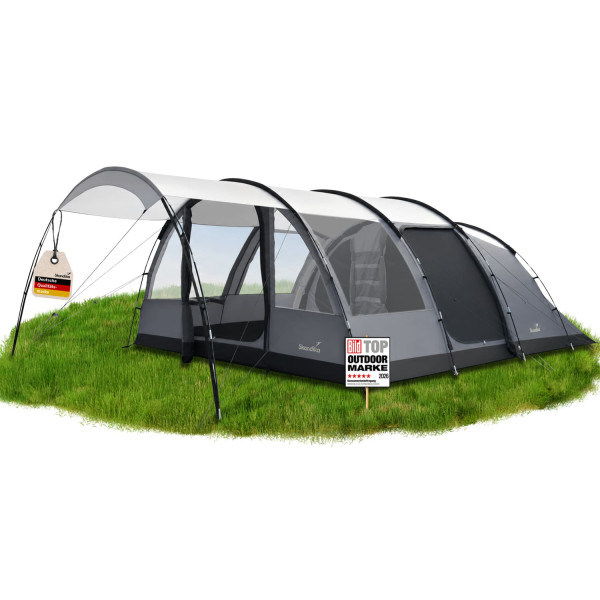 Tente tunnel Falkenberg 6 Sleeper Protect