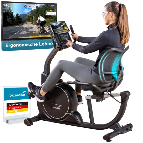 Vélo d'appartement semi-couché Cykling P8 Comfort
