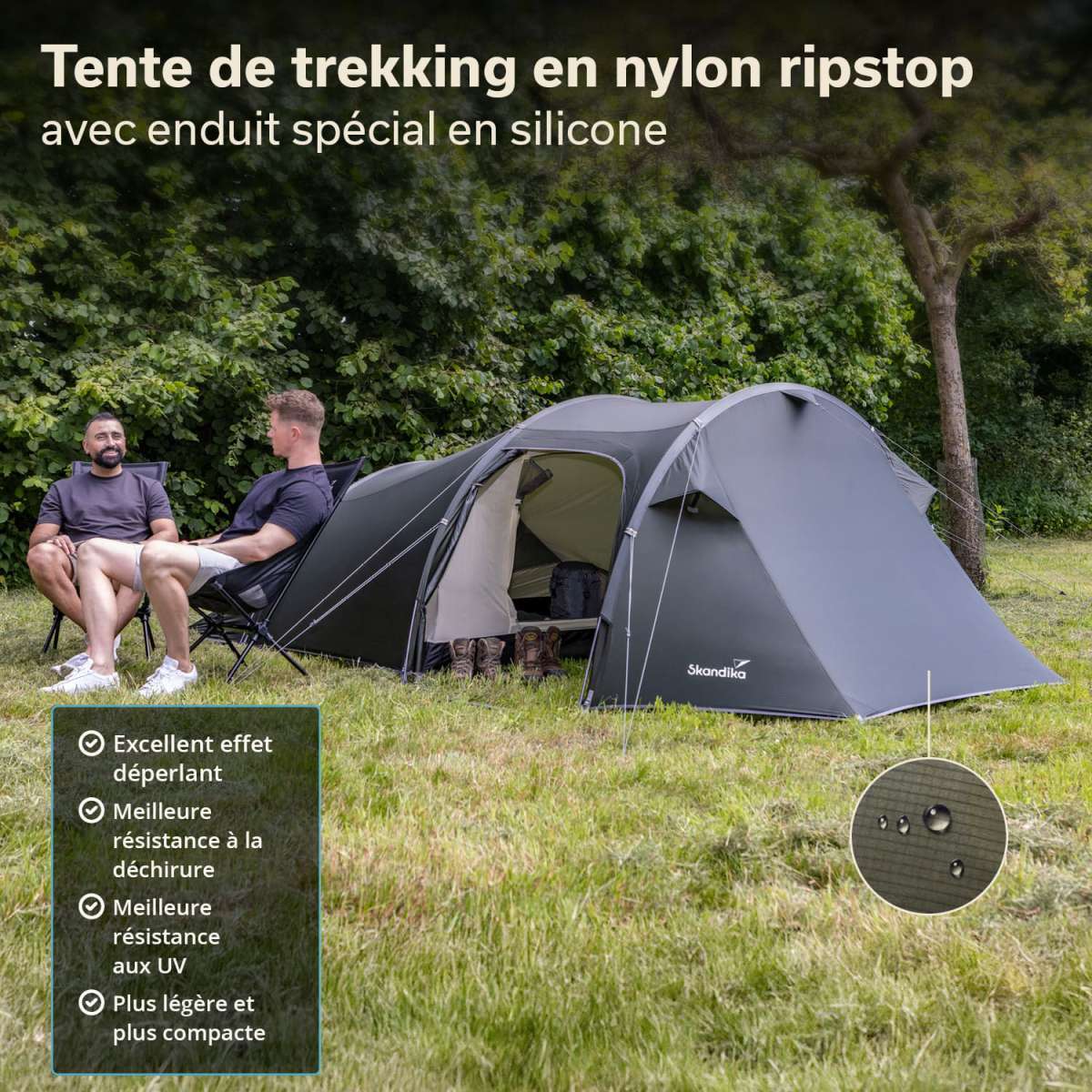 open top tent Roost Explorer even during daylight hours Trekkingrucksack Vaude 60l Wanderrucksack Linus Style:Brown