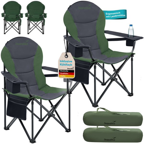 Chaise de camping Relax Comfort (Lot de 2)