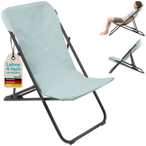 Chaise de camping Solmo (sauge)