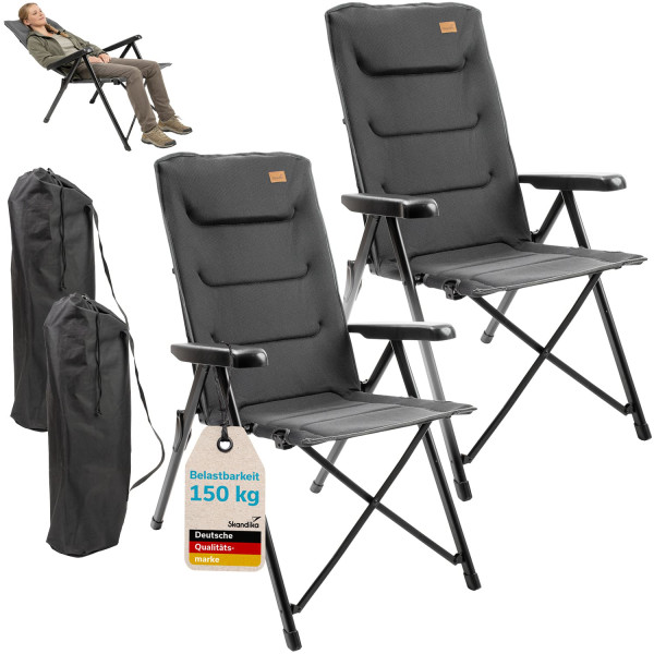 Chaise de camping Lepola Easy Pack (Lot de 2)